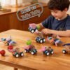 magnetic cars toy set