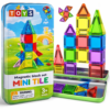 40 pieces mini magnetic tiles