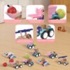 magnetic cars toy set