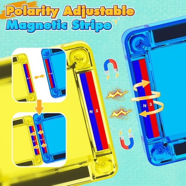 40 pieces mini magnetic tiles