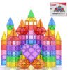 120 pieces deluxe magnetic tiles