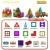 120 pieces deluxe magnetic tiles